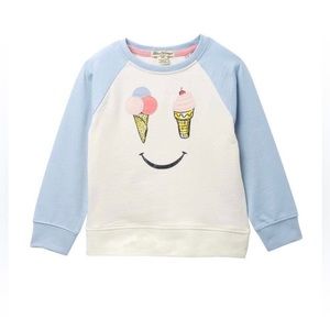 Girls: Long sleeve Ice Cream Sweatshirt